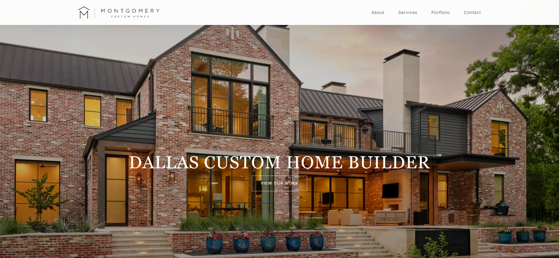 Montgomery Custom Homes website