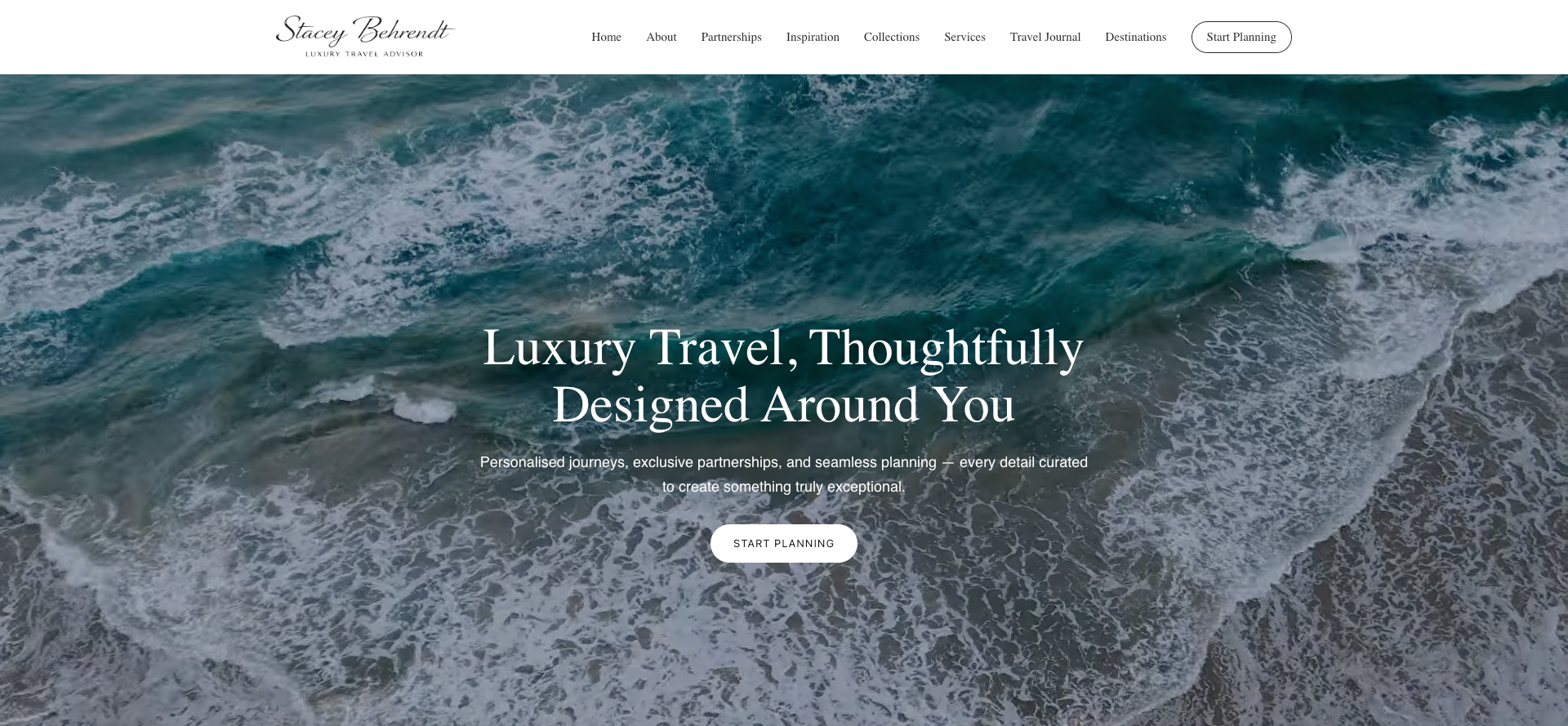 SB Holidays website